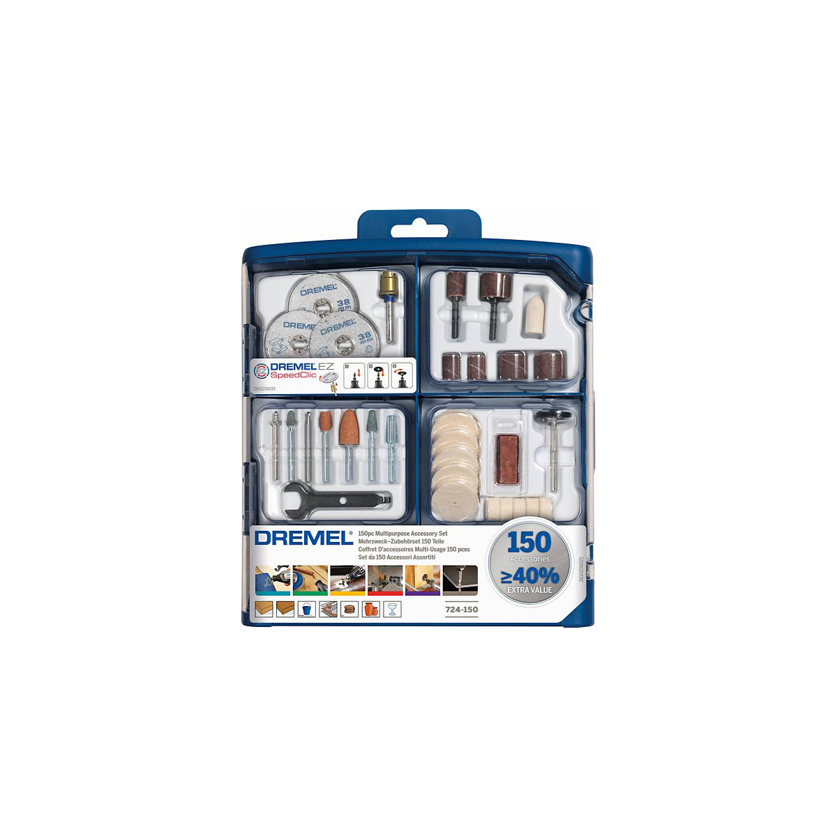 Dremel  Zubehör-Set 150-teilig Bild 1