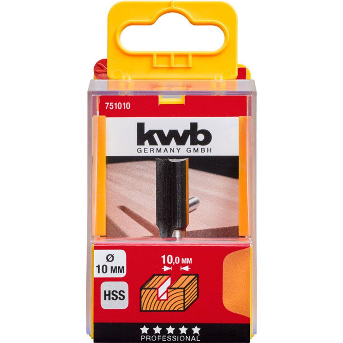 kwb  Nutfräser Durchmesser 10 mm Bild 2