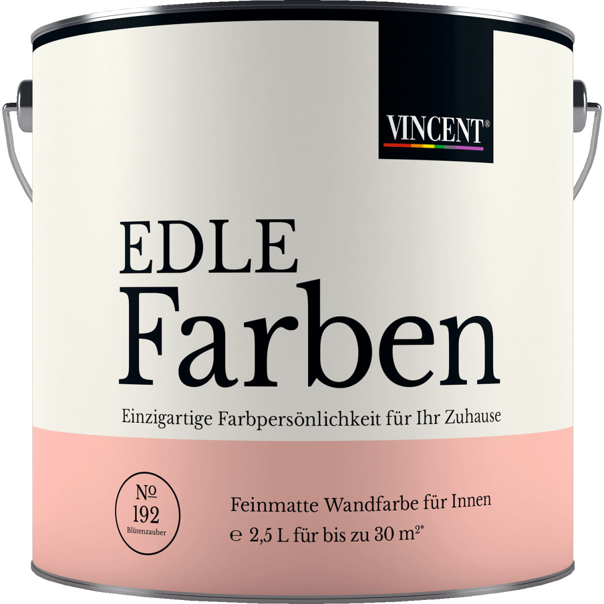 Vincent Wandfarbe Edle Farben Blütenzauber 2,5 L Bild 1