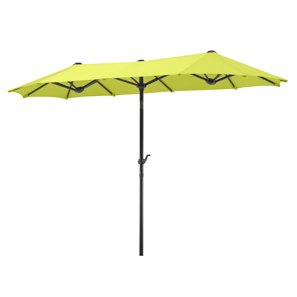 Schneider Schirme Sonnenschirm Salerno 300 x 150 cm Apfelgrün
