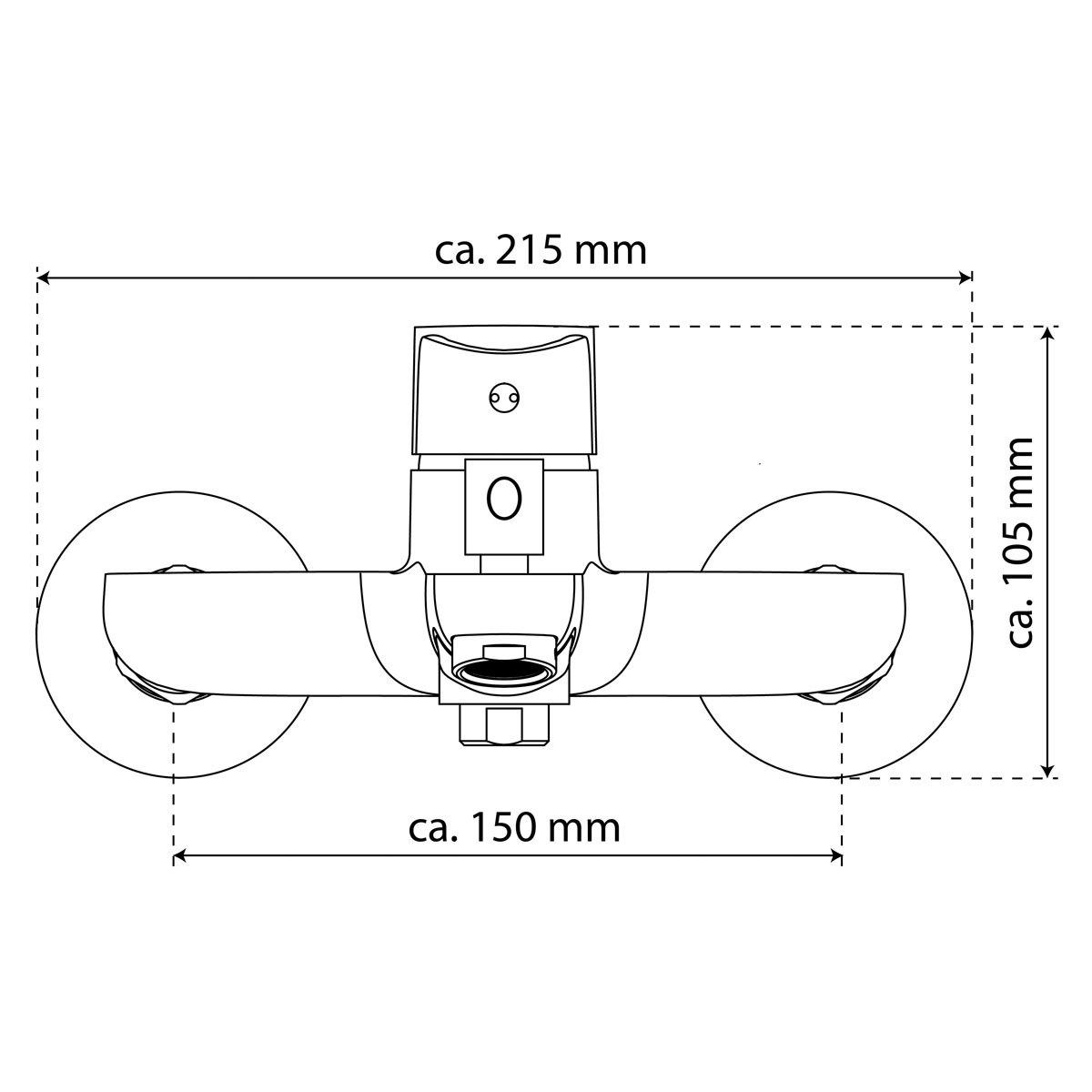 Eisl  Wannenarmatur Claudio,chrom,Kartusche Bild 4