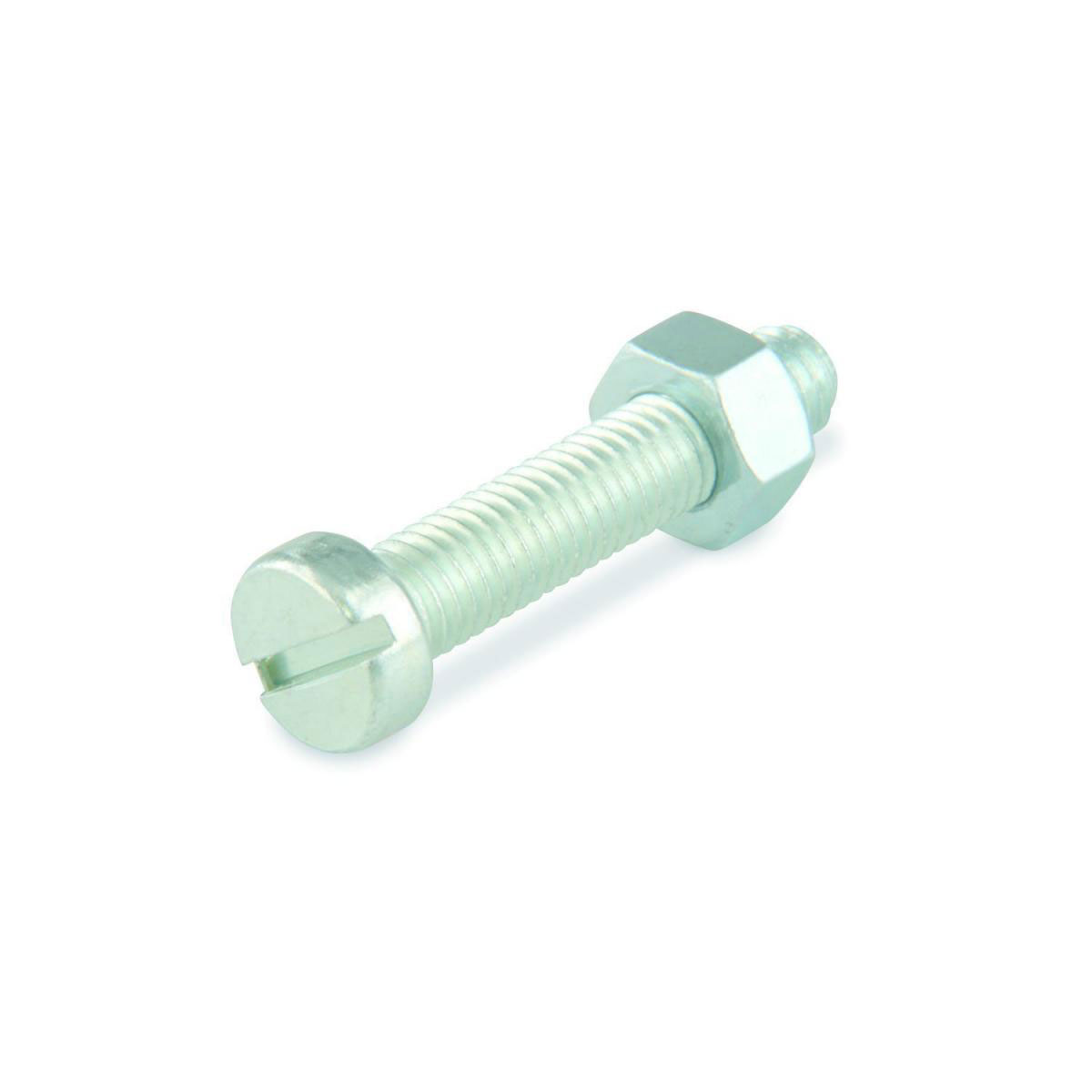 Suki Zylinderschraube 4.6 Zylinderkopf Schlitz M3 x 10 mm 18 Stück