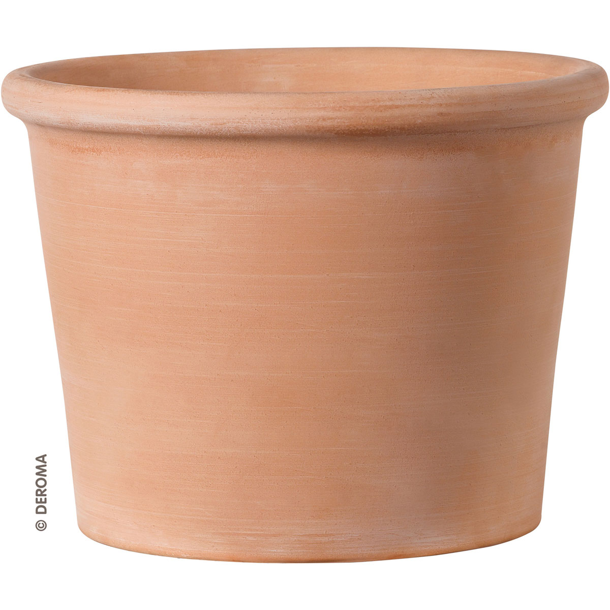 Tontopf Cilindro Bordato 28 cm White Garden