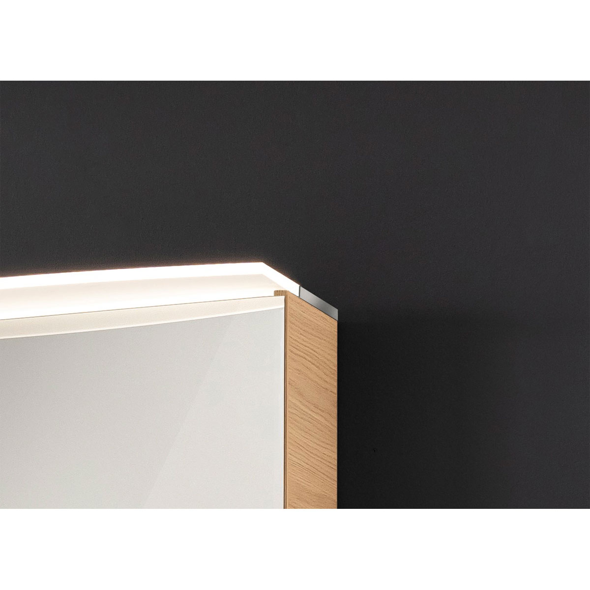 Fackelmann  Spiegelschrank B.Style 800 x 812 x 153 mm Sandeiche LED Bild 3