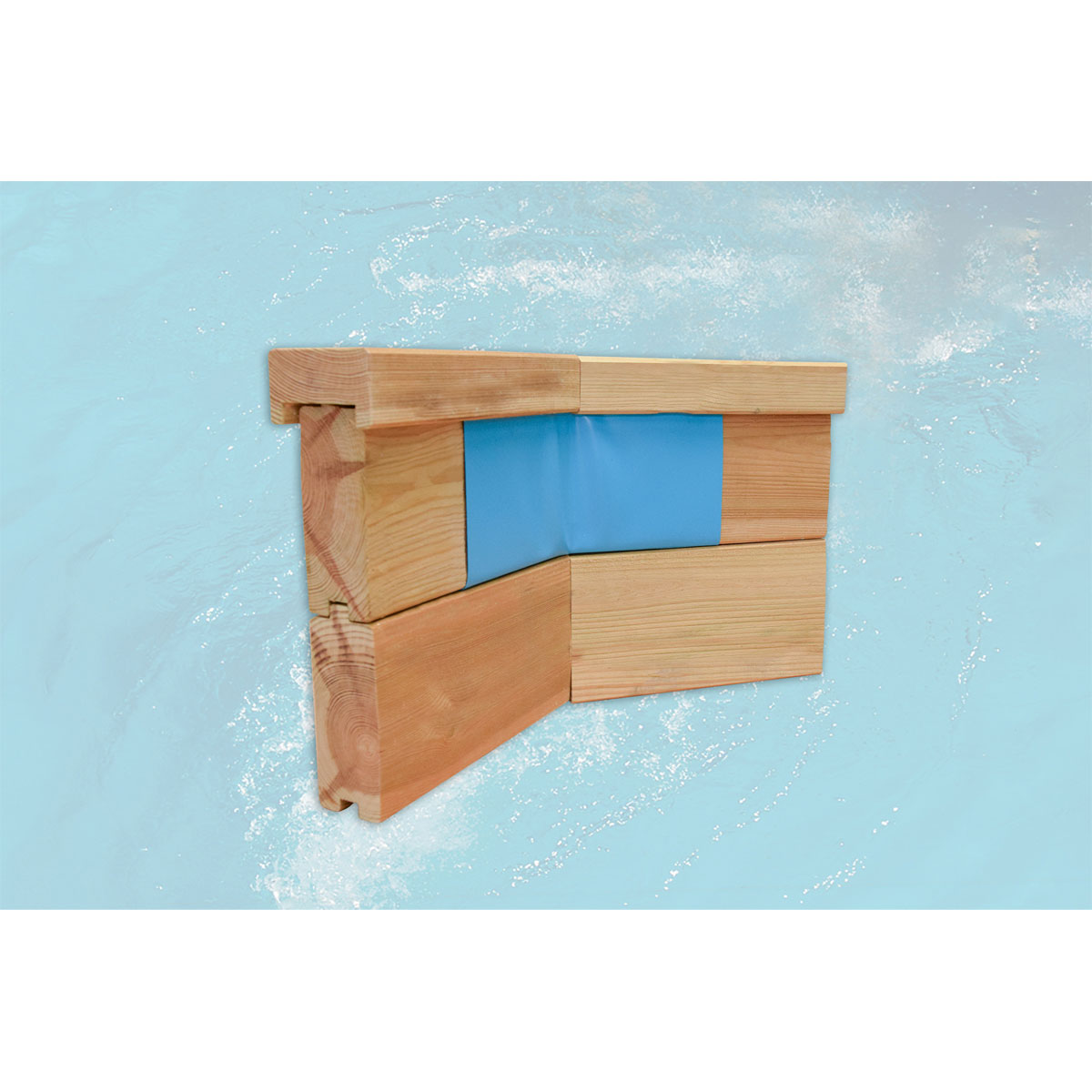 Weka Holzpool-Set 593 B inklusive Edelstahlleiter Vlies Innenfolie Sand-Filteranlage Bild 8