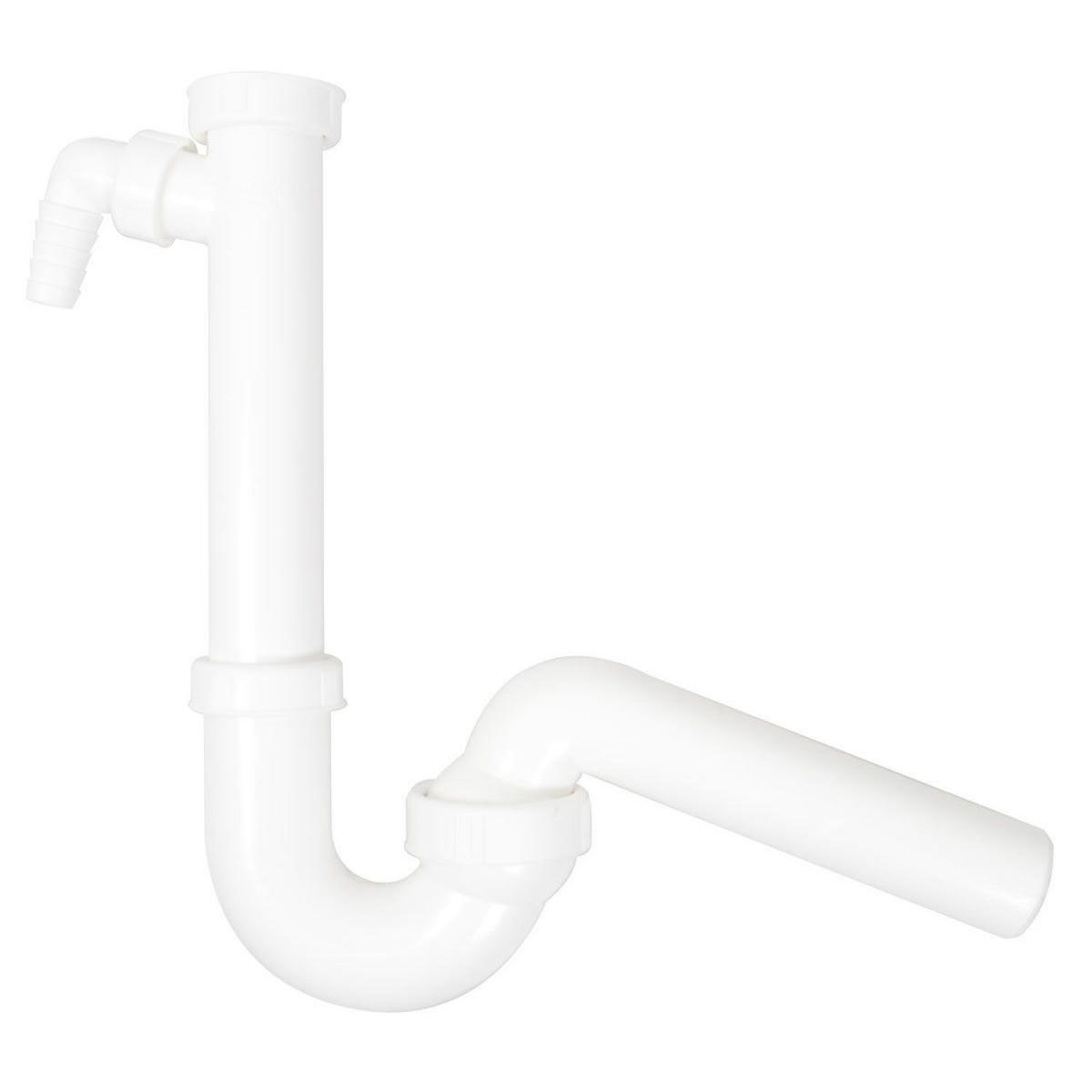 DALLMER Spül-Röhrensiphon mit Kugelgelenk 1½ x ¾ x 50 mm