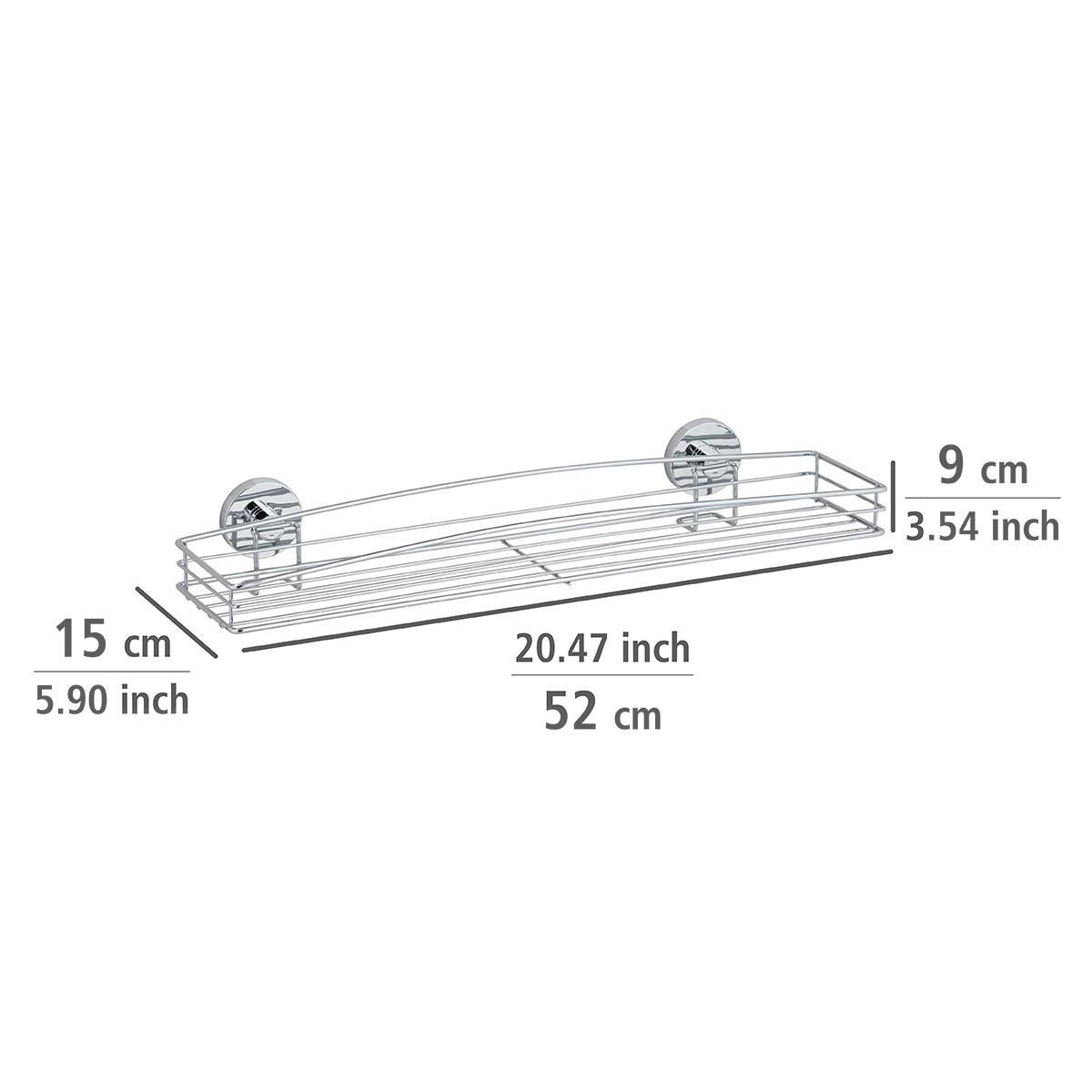 Wenko Vacuum-Loc Maxiablage Milazzo Bild 5