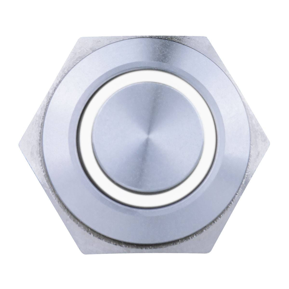 REV Ritter  Klingelknopf für Einbau mit LED-Beleuchtung weiß Bild 1