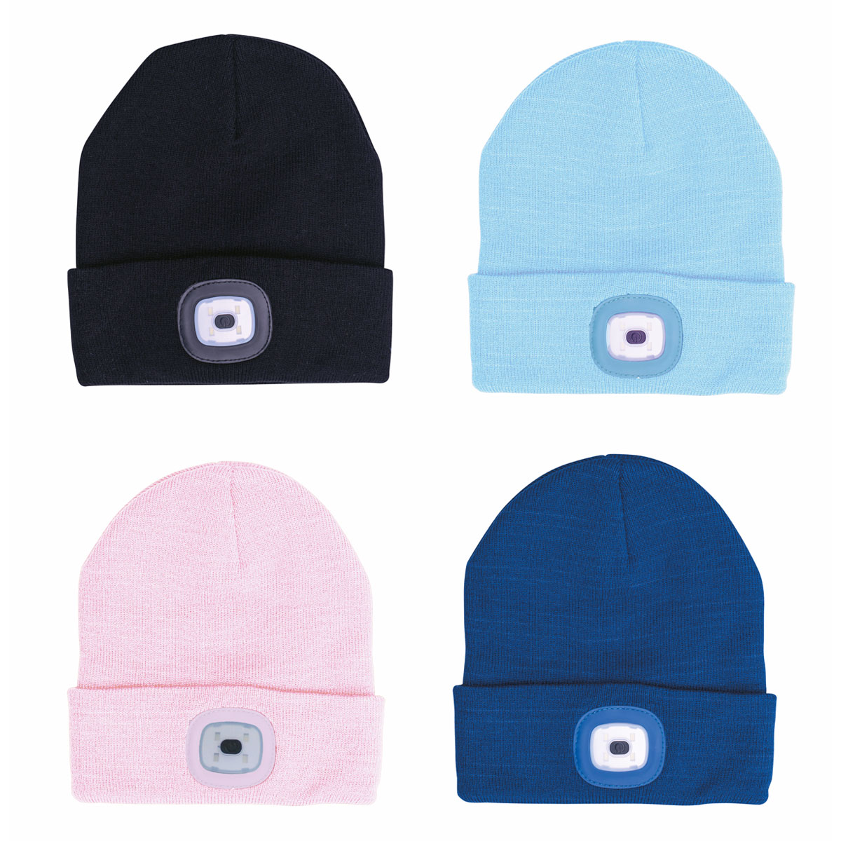 Kindermütze mit 2 LED Lampen Bild 5