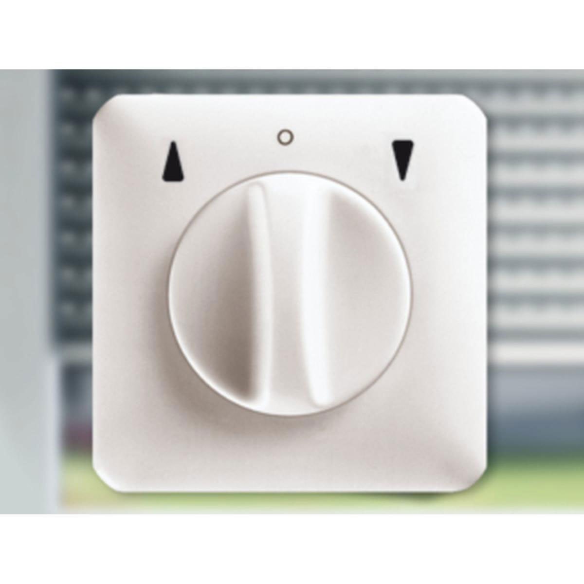 Schellenberg Tast-Rast-Drehschalter Unterputz weiß Bild 3