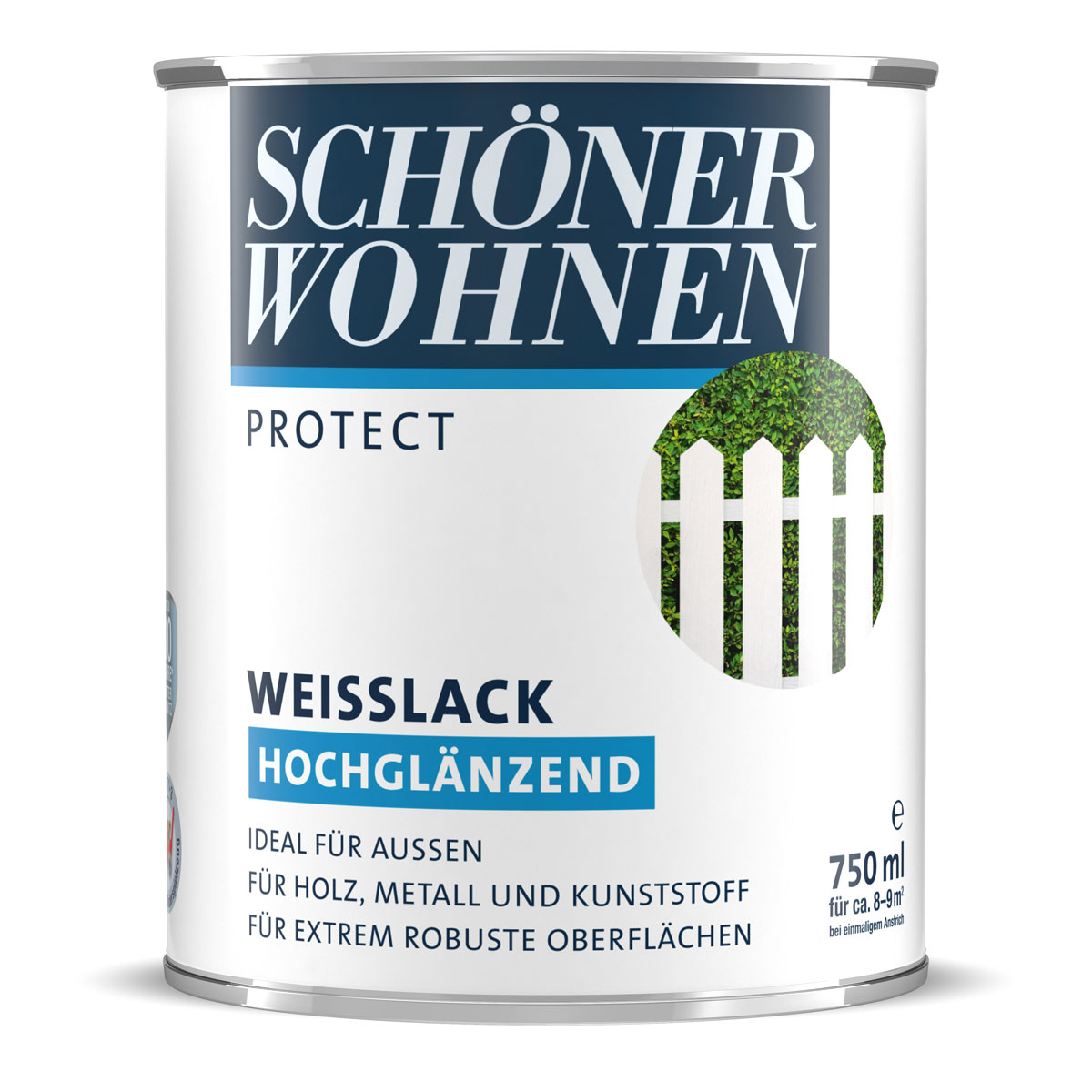Schöner Wohnen Farbe Weißlack Protect hochglänzend 750 ml Schöner Wohnen Farbe Weißlack Protect hochglänzend 750 ml