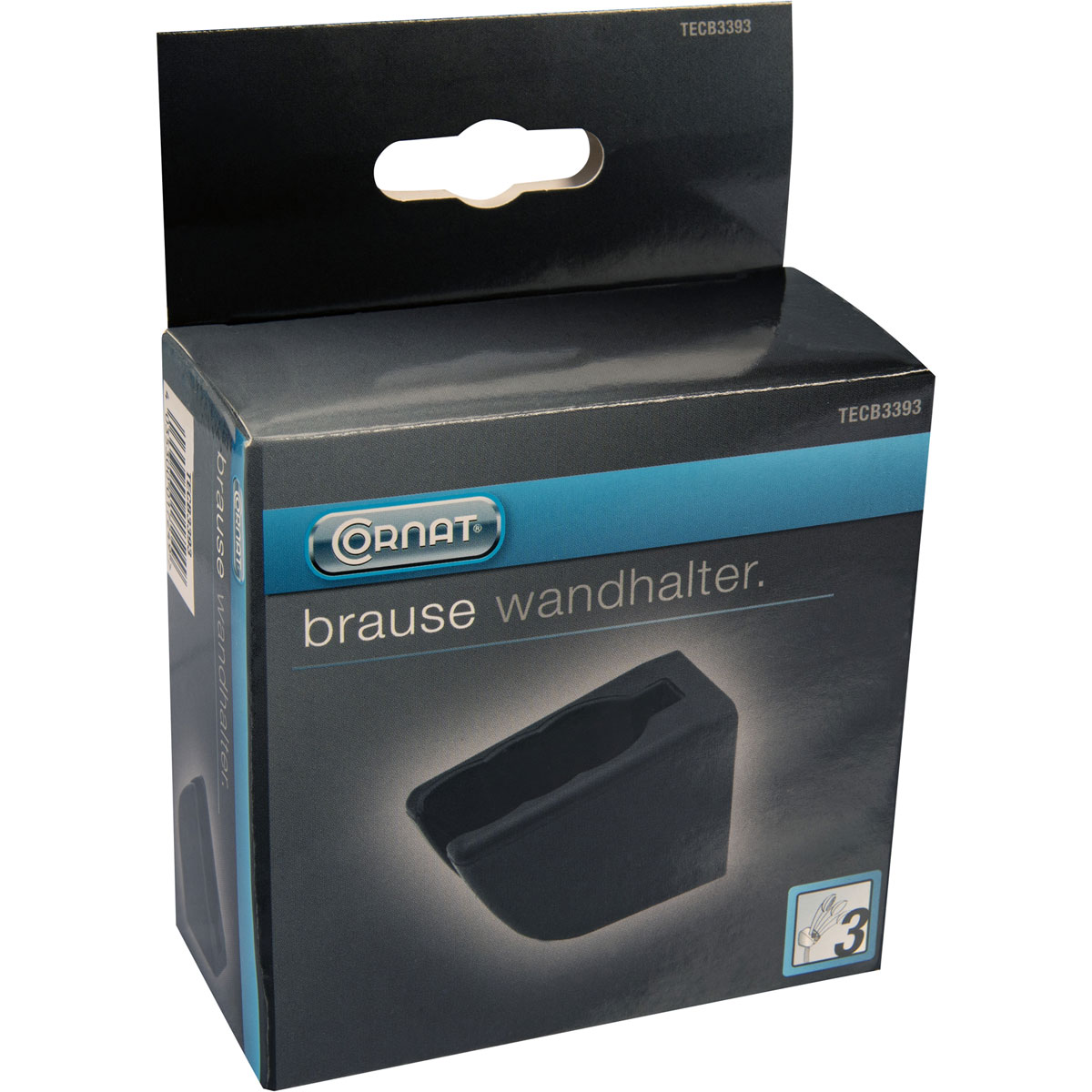 Cornat Brause-Wandhalter oval 3-fach  Bild 4