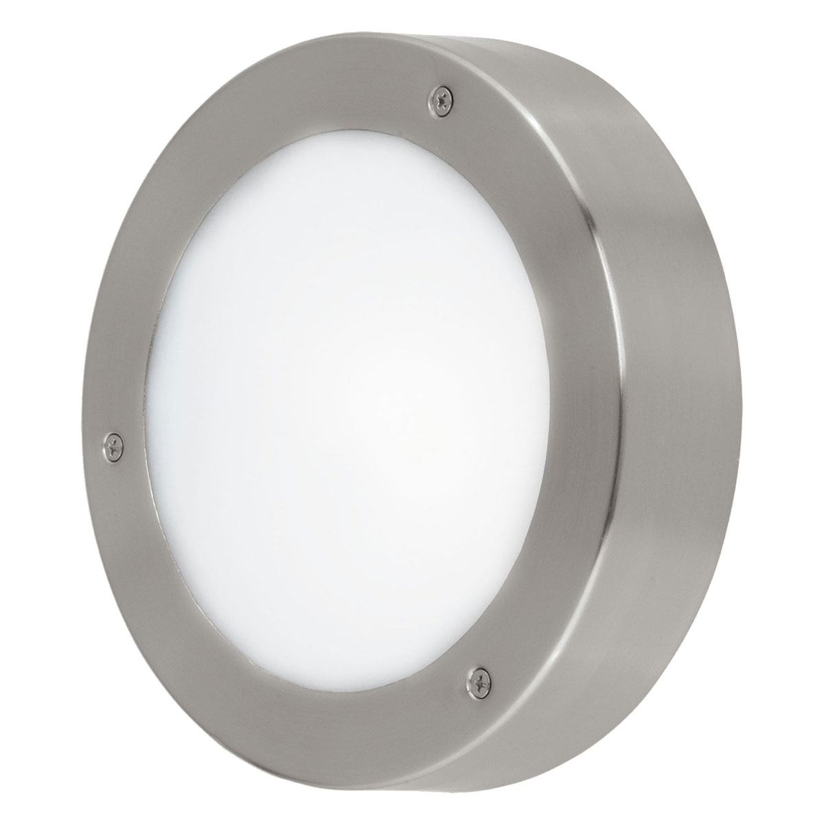 Eglo LED-Außenwandleuchte Vento silber Eglo LED-Außenwandleuchte Vento silber