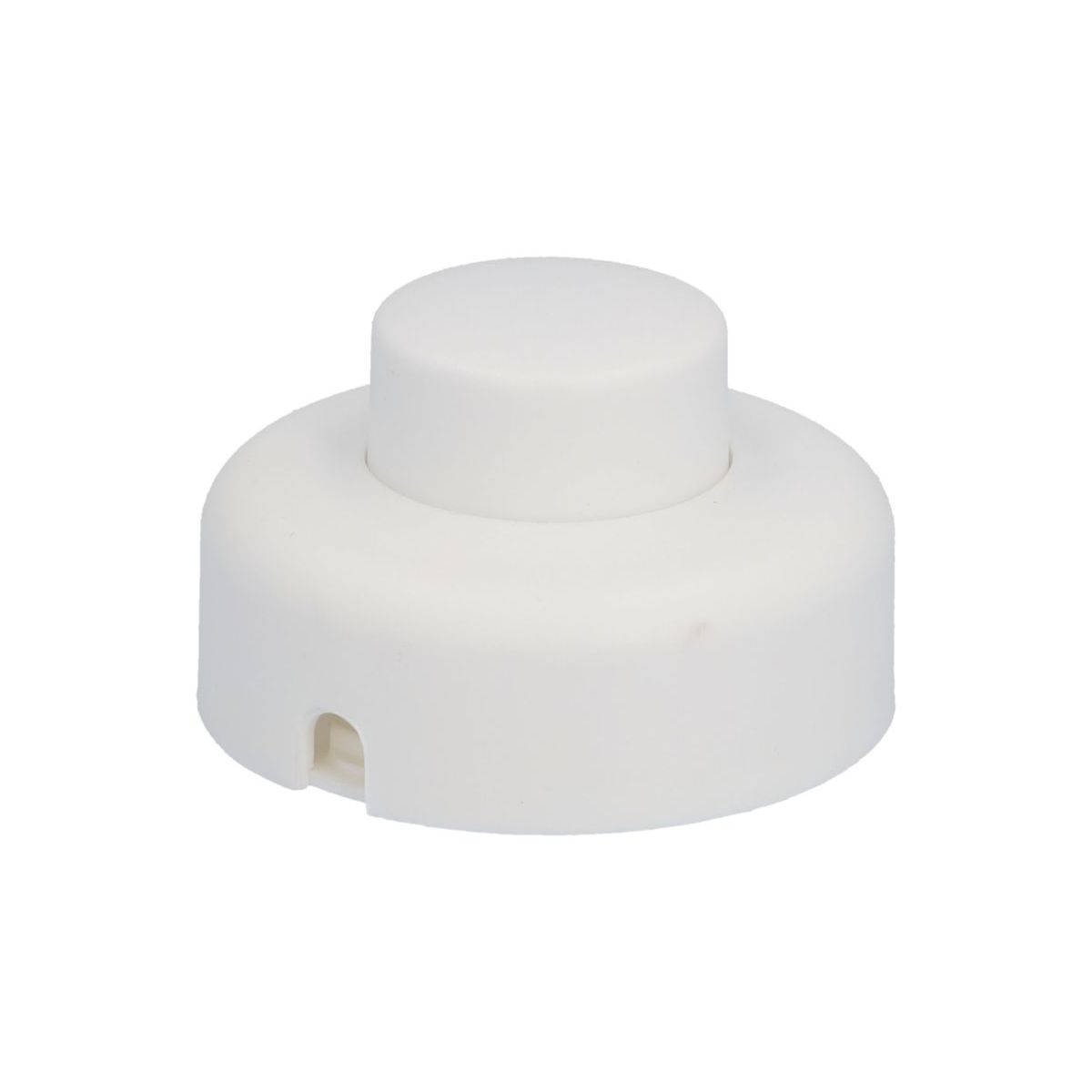 Unitec Fuß-Tretschalter 1-polig 1A weiß