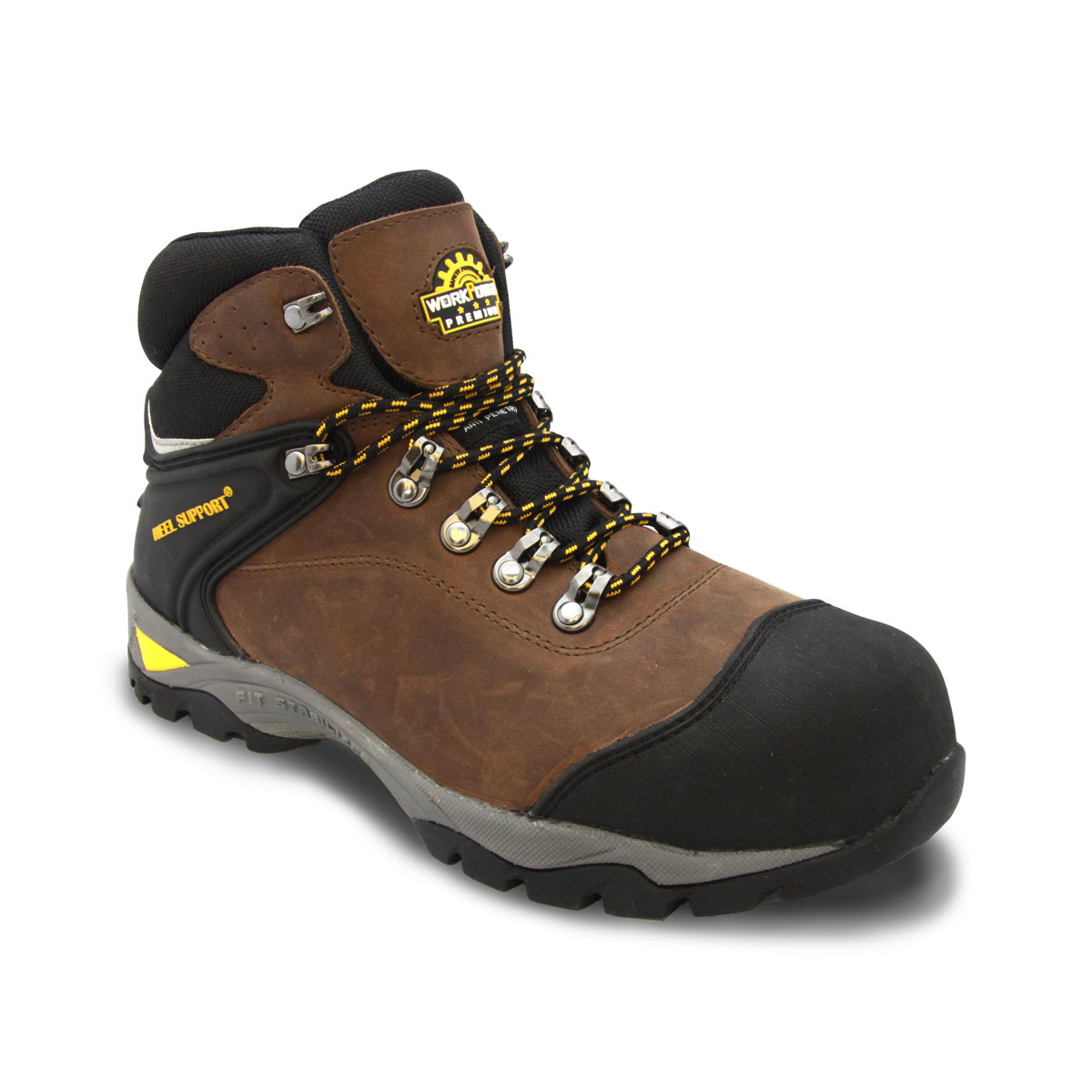 Sicherheitsstiefel S3 Tiger braun Größe