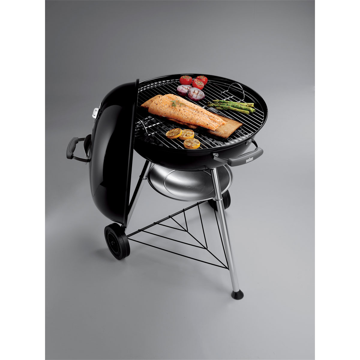 Weber Kugelgrill Compact Kettle 57 cm schwarz Bild 12
