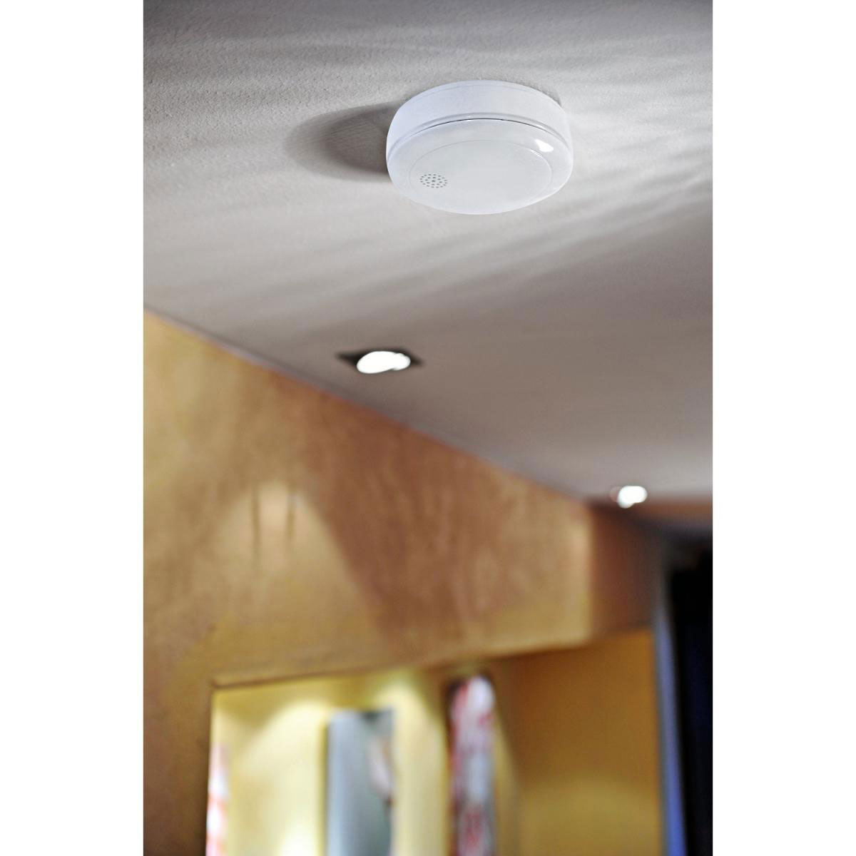 Smartwares Optischer Rauchmelder RM218 mit 10-jahres Batterie und VdS 85dB Bild 2