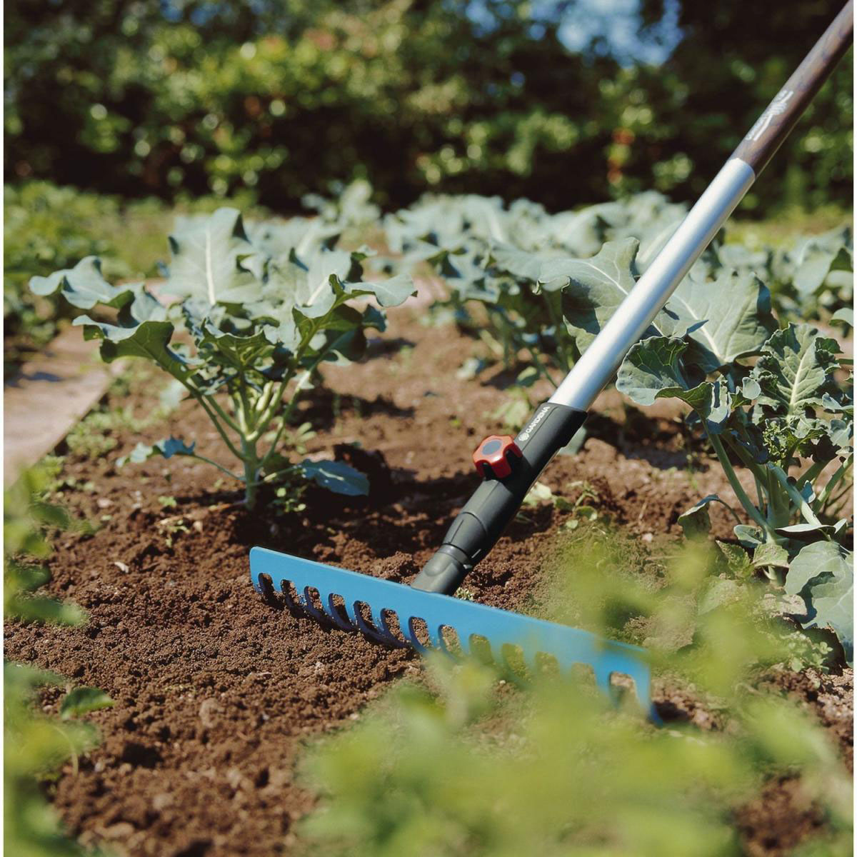 Gardena  Combisystem Rechen 14 Zinken 36 cm Bild 2