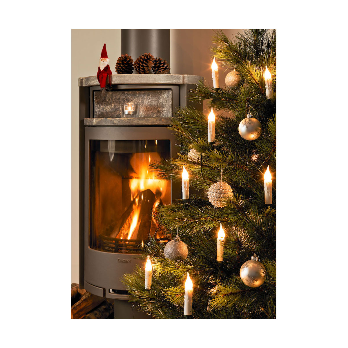 Konstsmide Baumkette innen 20 gefrostete Birnen Bild 3