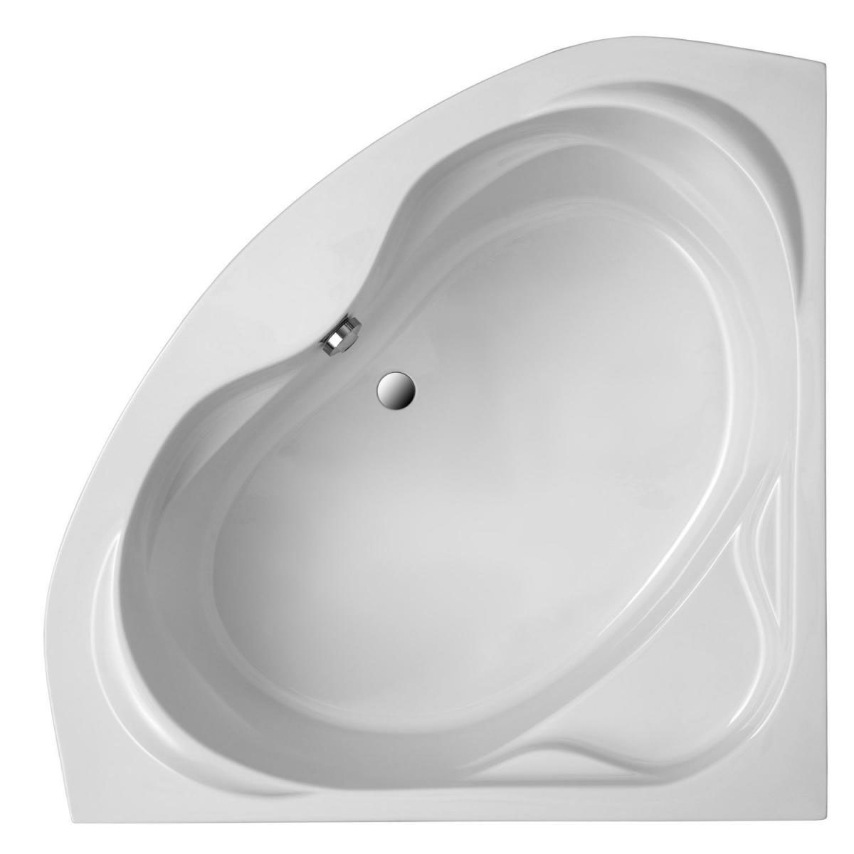 Ottofond Eckwanne Madras 145 cm weiß Bild 1