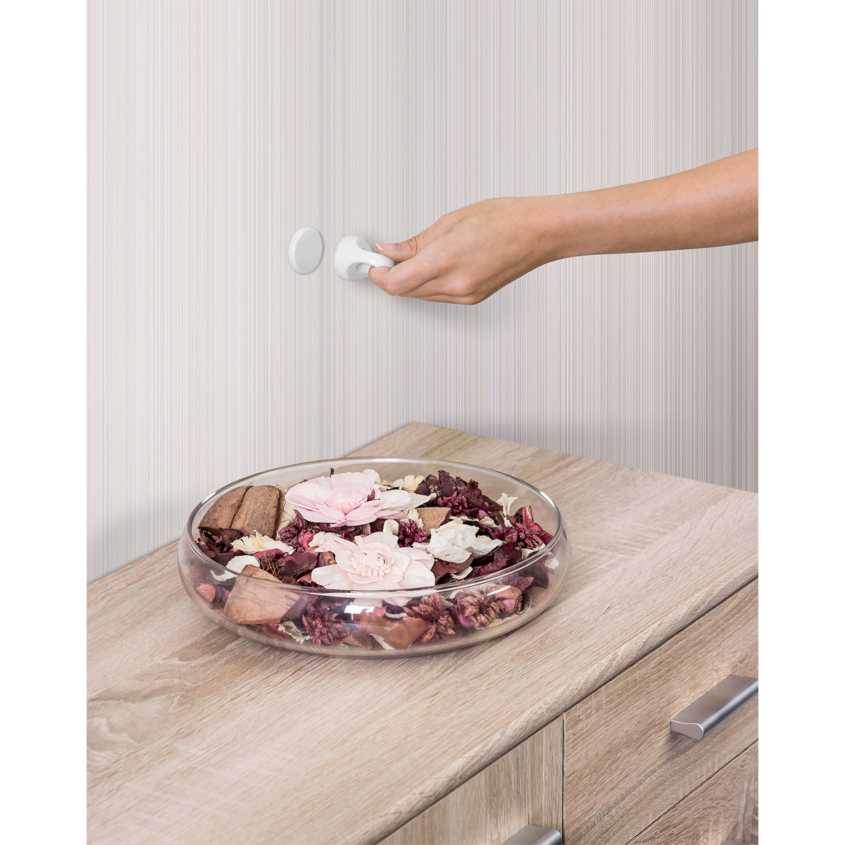 Reer Magnetschloss weiß Bild 4