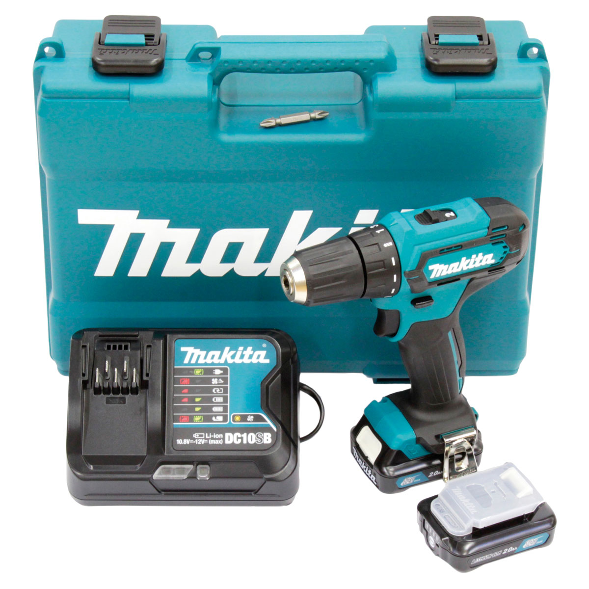 Makita Akku-Bohrschrauber-Set DF333DSAE 5-teilig