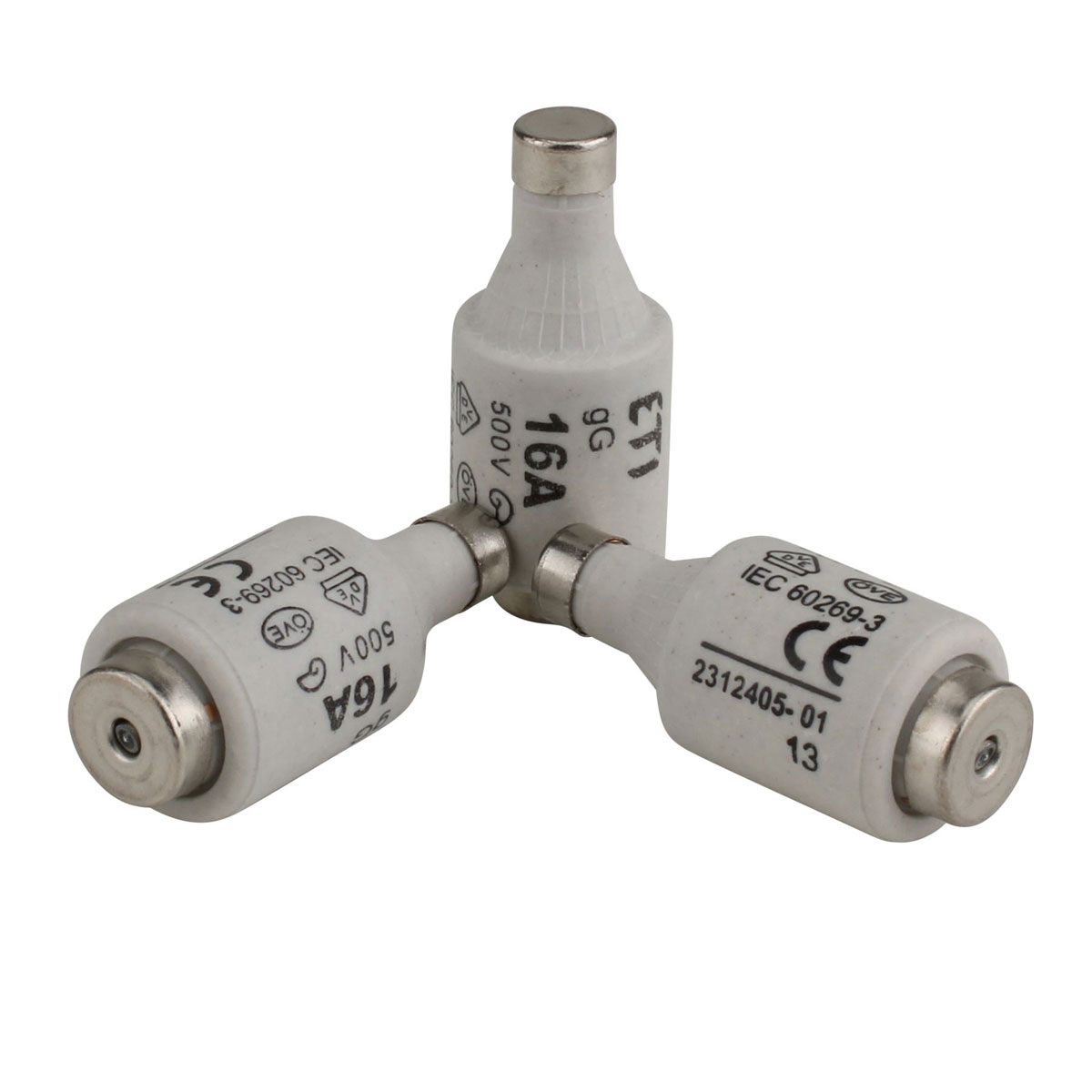 Sicherungspatrone DII 500V E27 5 Stück