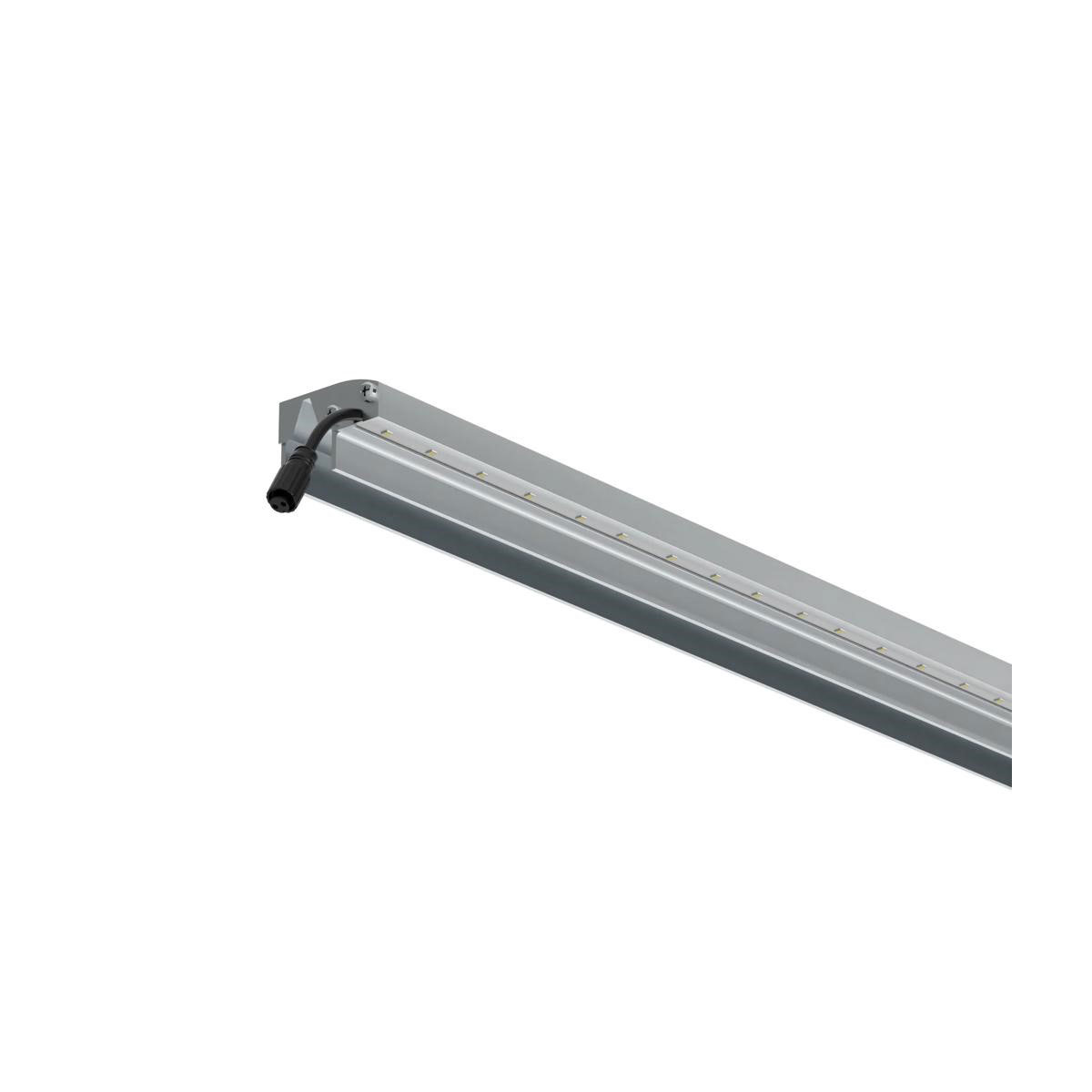 LyghtUp LED-Leuchtleiste für WPC- und Aluzäune 173,3 cm silber