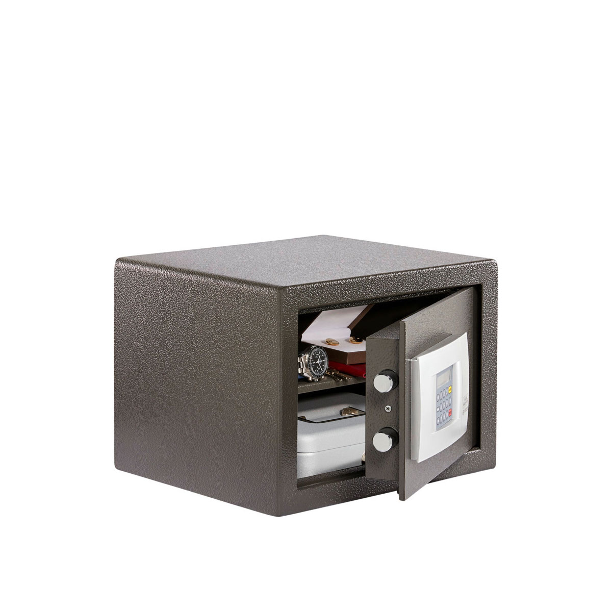 Burg Wächter Möbeltresor Point-Safe P 2 E 35 x 25,5 x 30 cm schwarz Bild 3