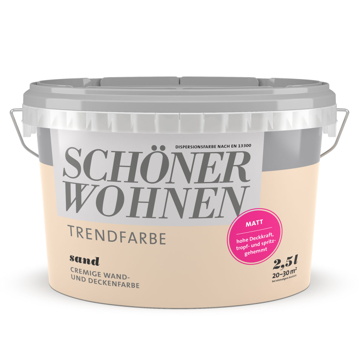 Schöner Wohnen Farbe Trendfarbe Sand Matt 2,5 L