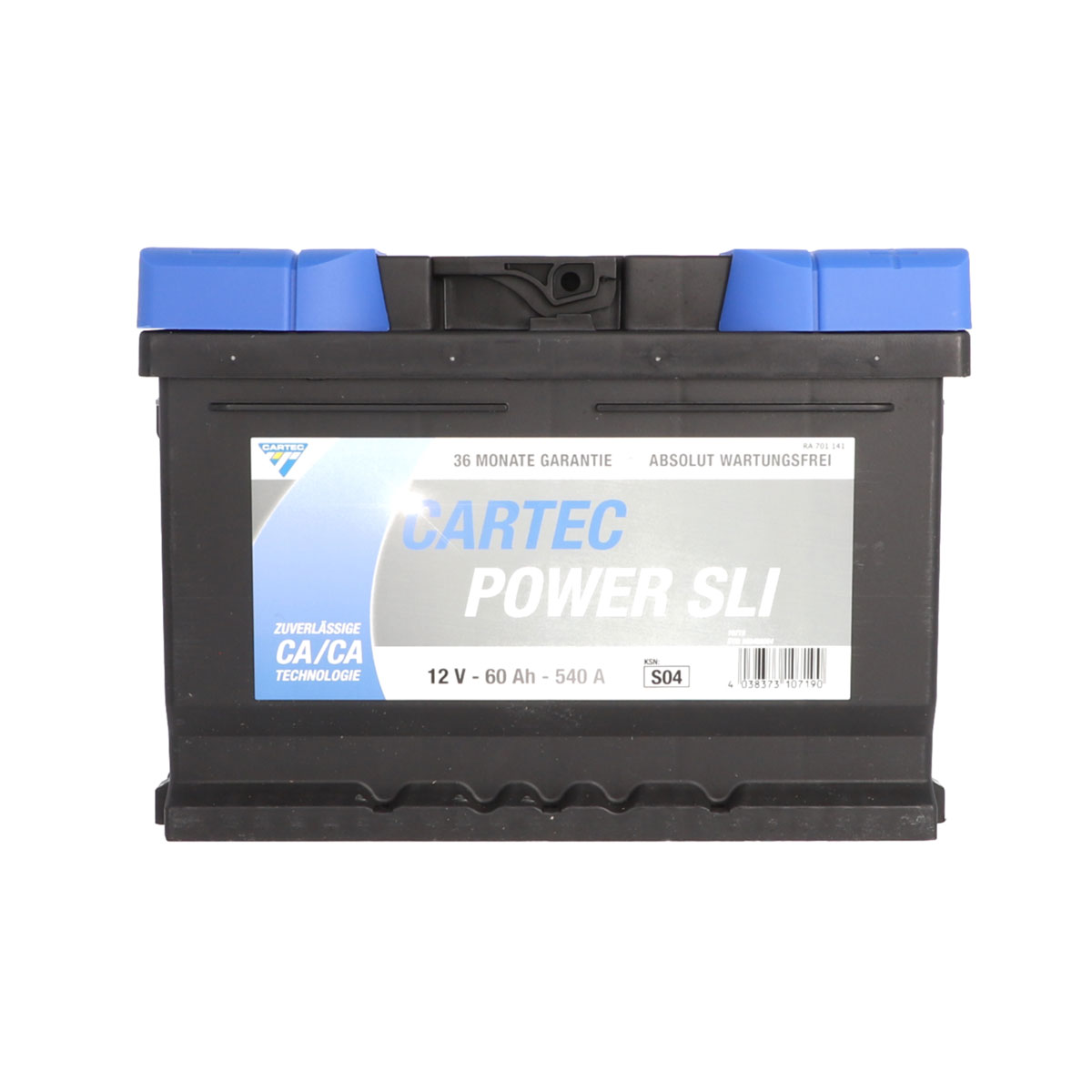 Starterbatterie POWER SLI 60 Ah/ 540 A 175mm