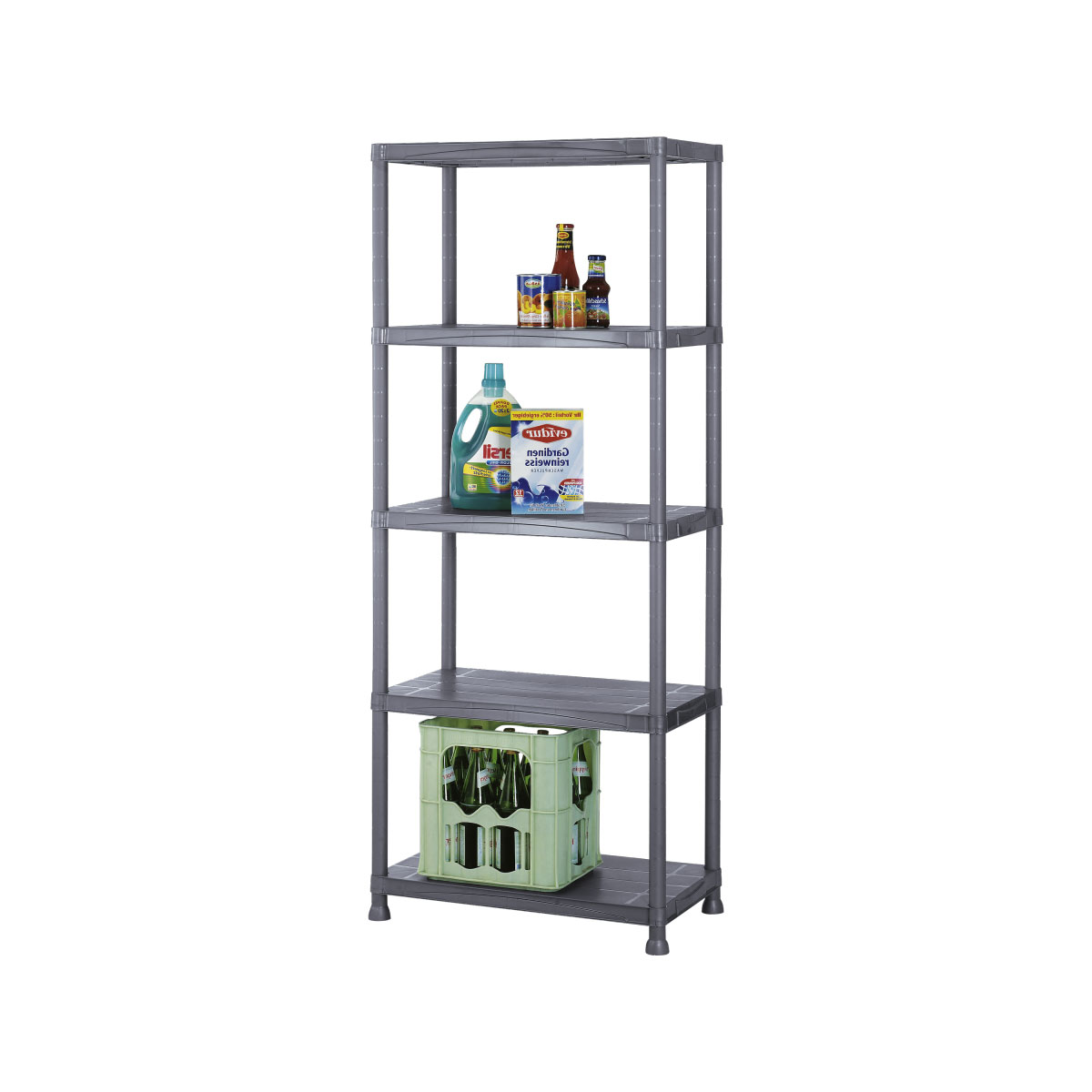 Schwerlastregal Deluxe 92,5 x 45,8 x 185 cm Bild 2