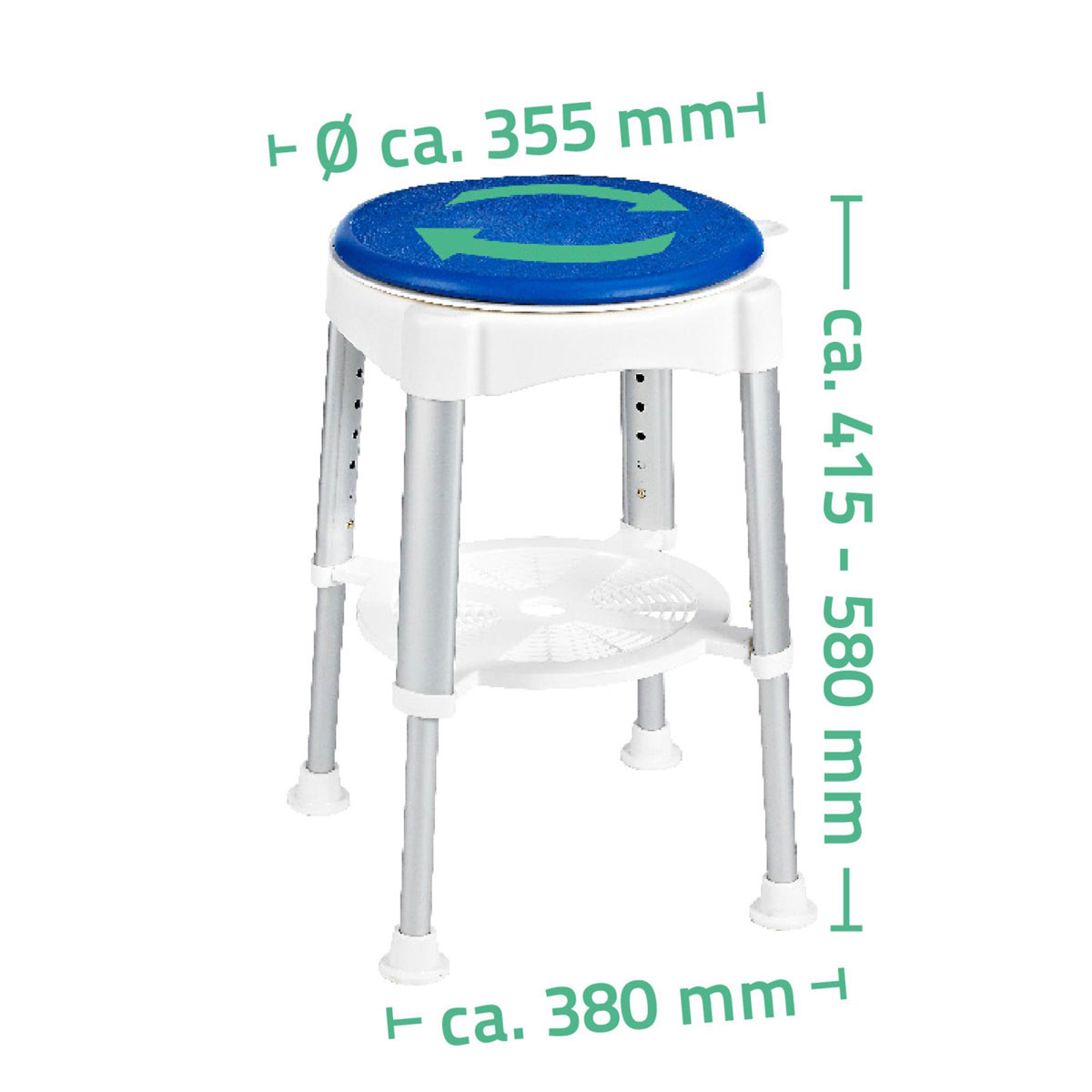 Ridder  Bad-Hocker höhenverstellbar Bild 8