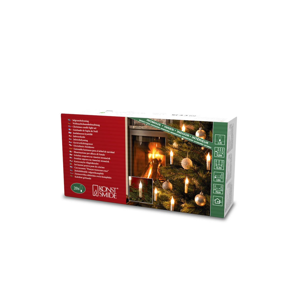 Konstsmide Baumkette innen 20 gefrostete Birnen Bild 4