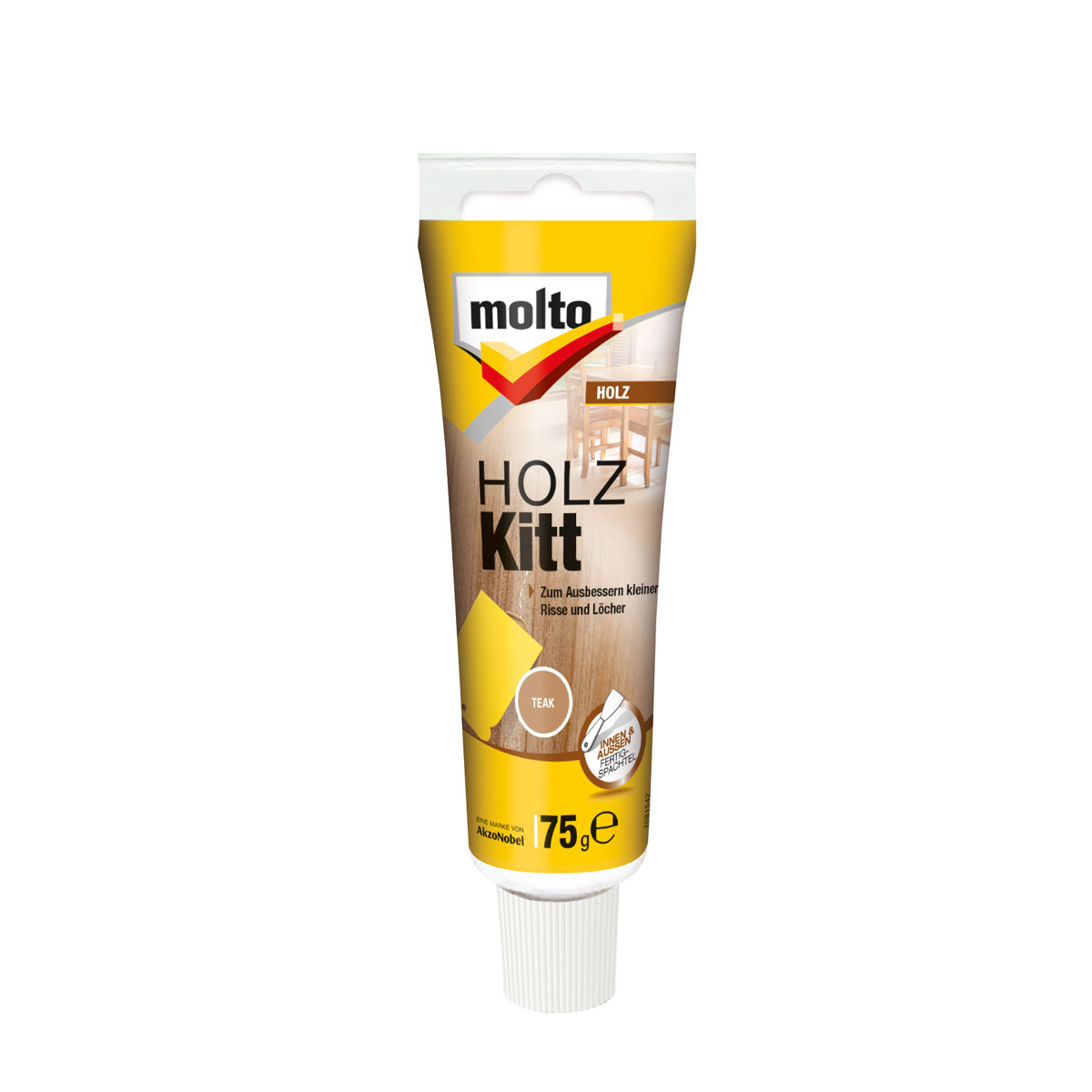 Molto Holz-Kitt teak 0,075 L Molto Holz-Kitt teak 0,075 L