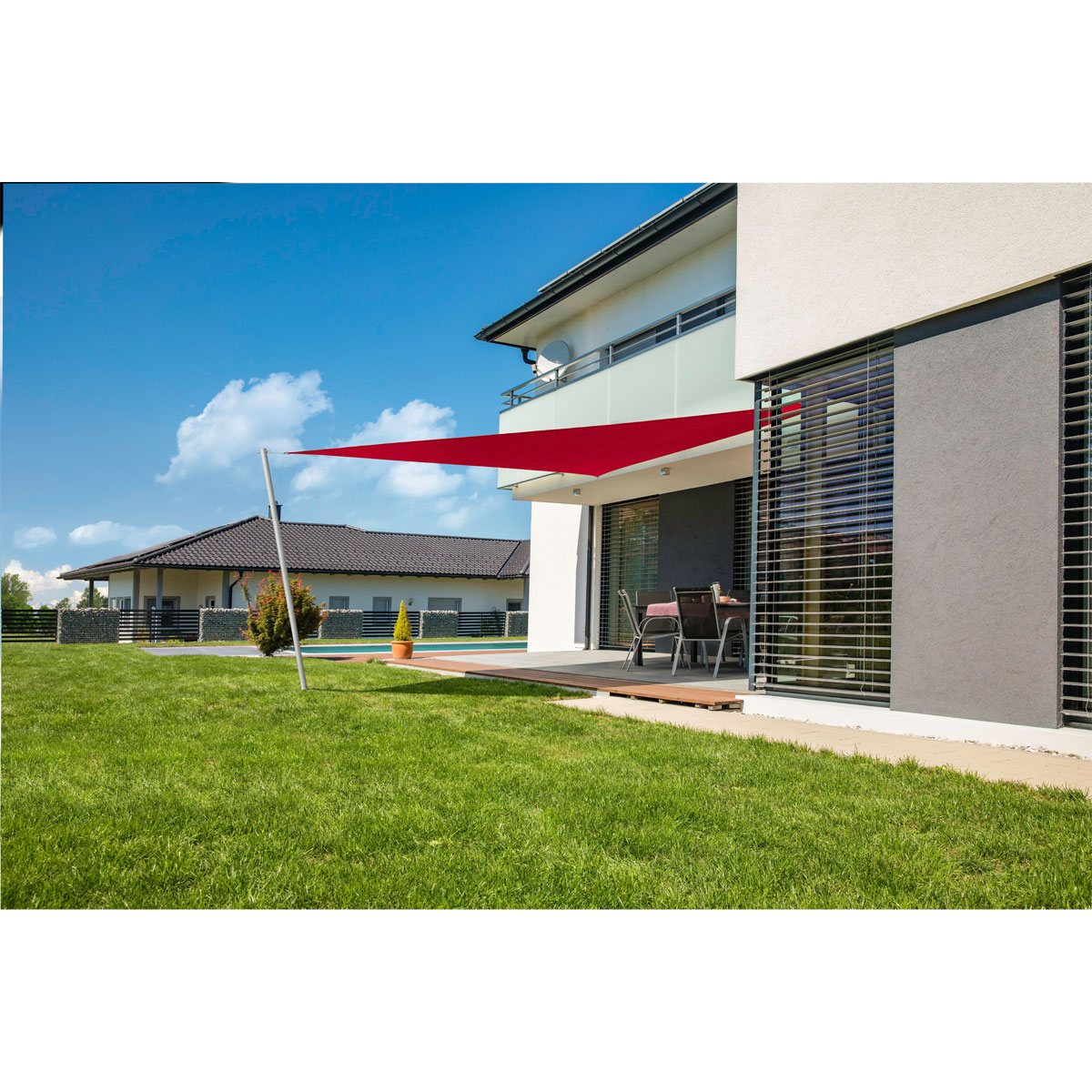 Dreieck-Segel Cannes 3 x 3 x 3 m brick