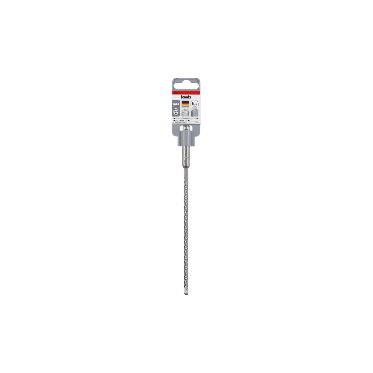 kwb  Hammerbohrer HB 5 SDS plus Durchmesser 6 mm Bild 2