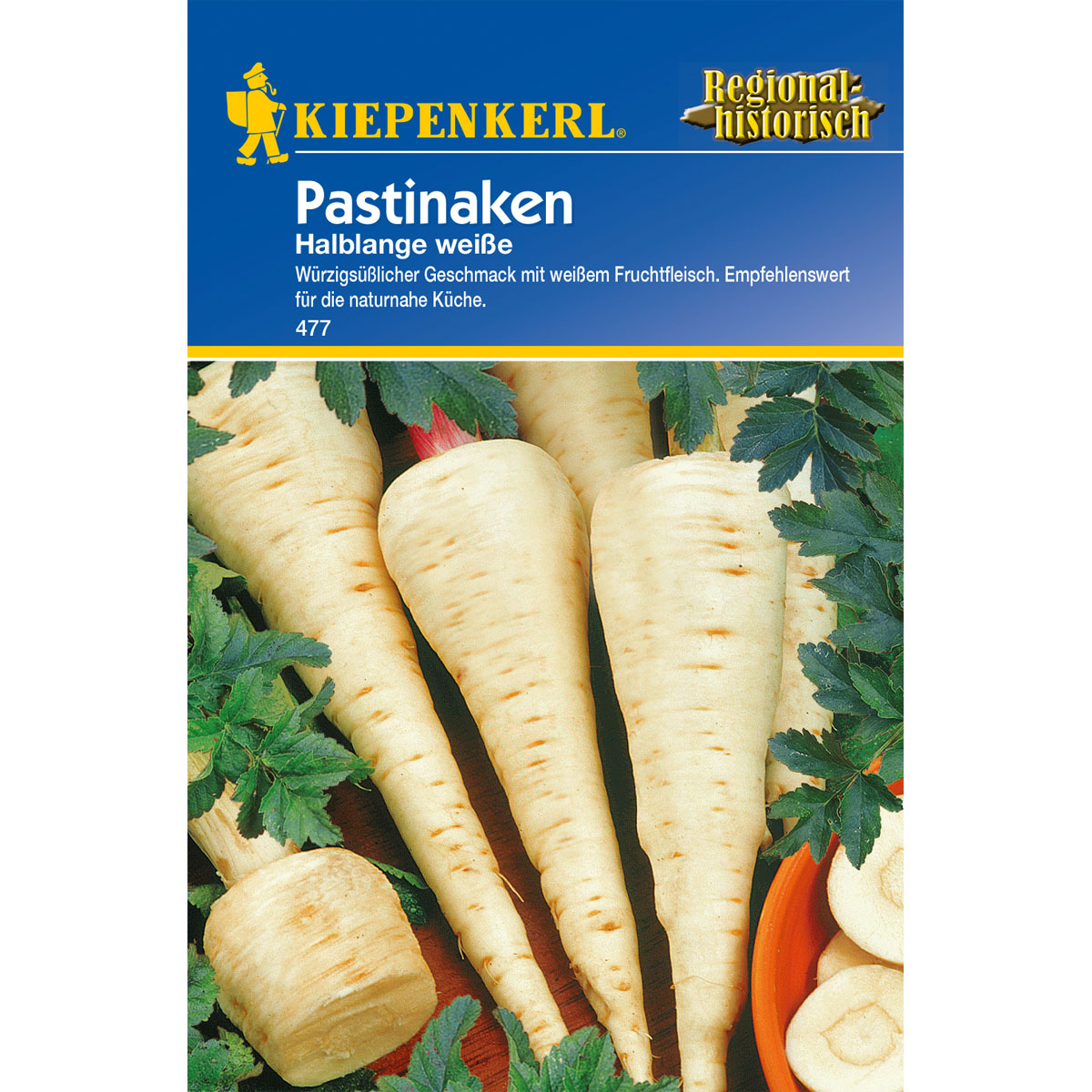 Kiepenkerl Pastinaken Halblange weiße