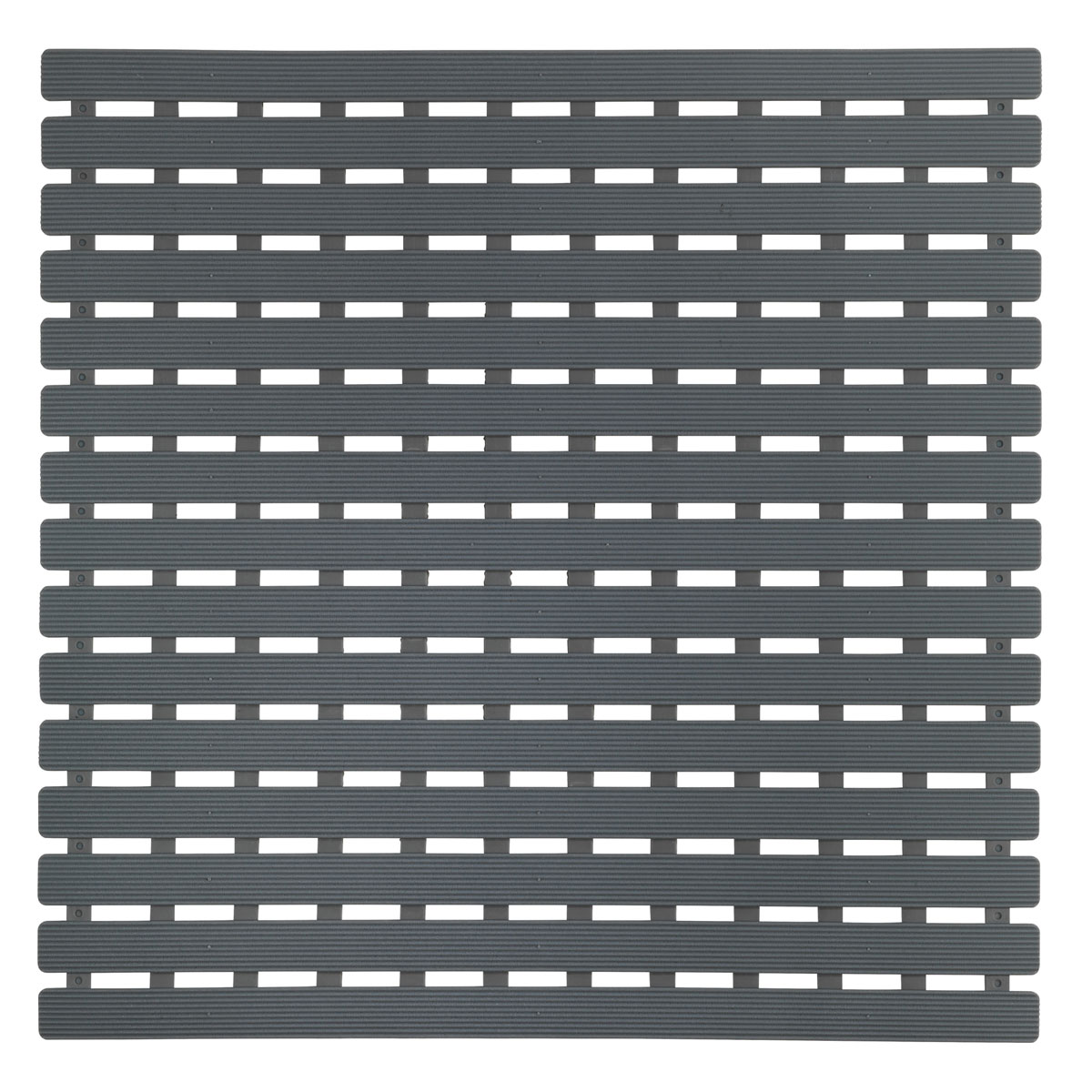Wenko  Duscheinlage Arinos Grau 54 x 54 cm