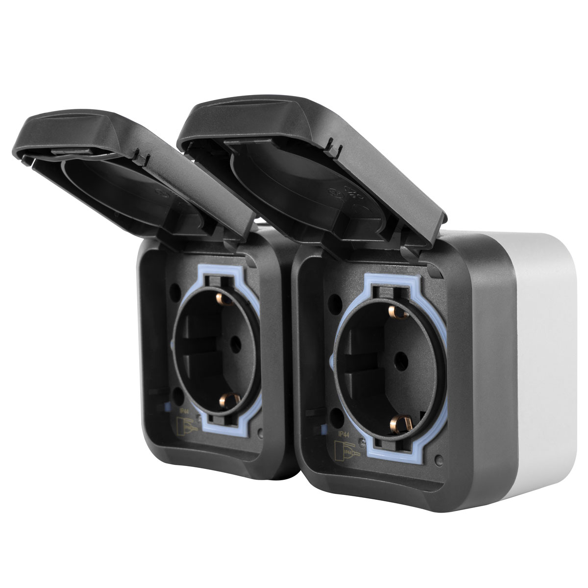 REV Ritter Steckdose AquaStorm 2-fach waagerecht Bild 6