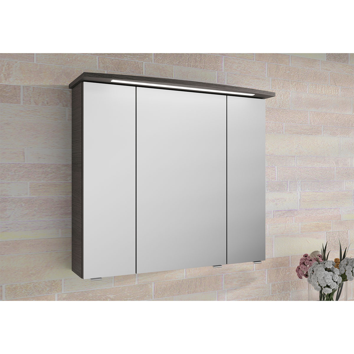 Pelipal Kranzbeleuchtung Asti grau 82 x 1,6 x 26,5 cm Bild 2