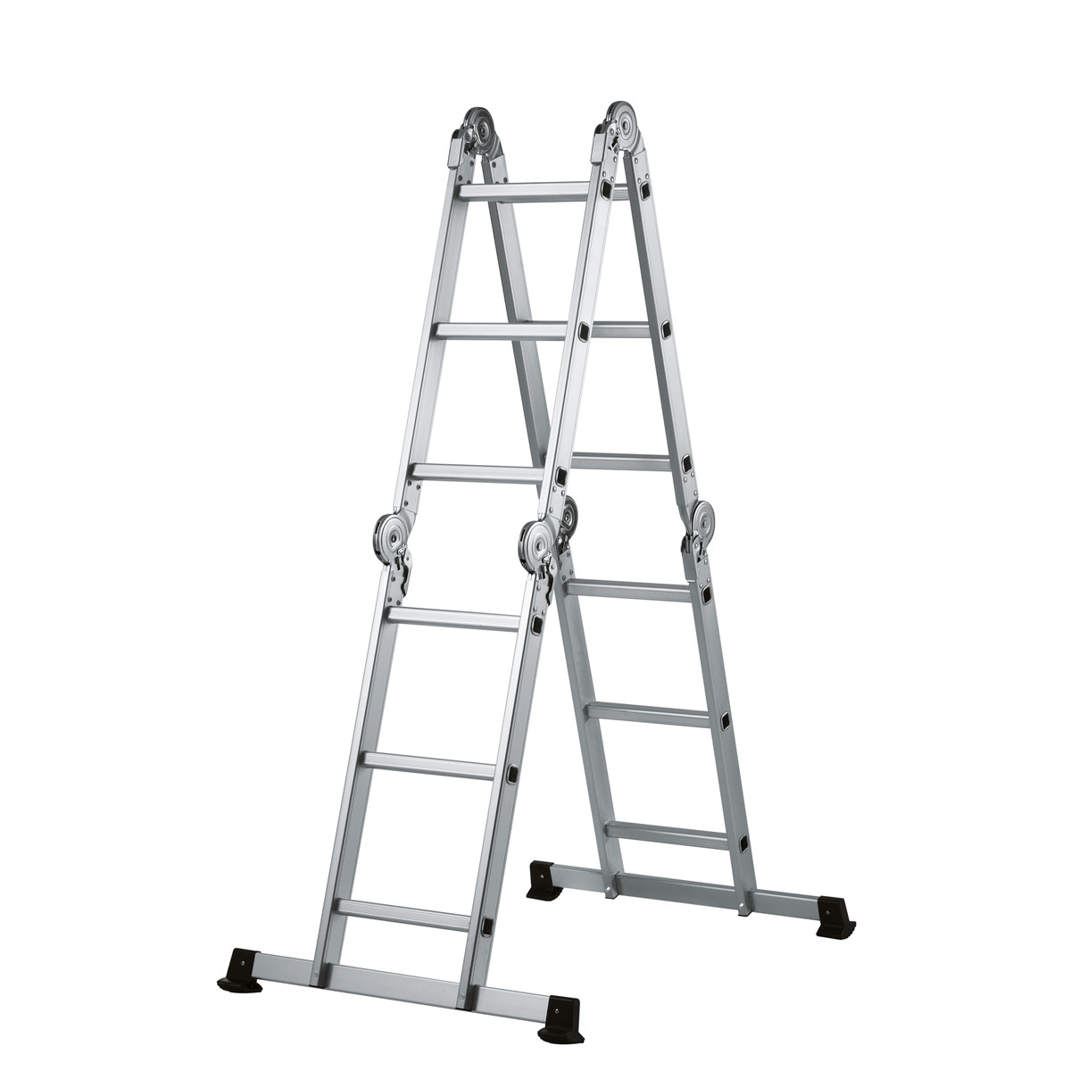 MyTool Mehrzweckleiter mit Arbeitsplattform 4 x 3 Stufen Bild 1