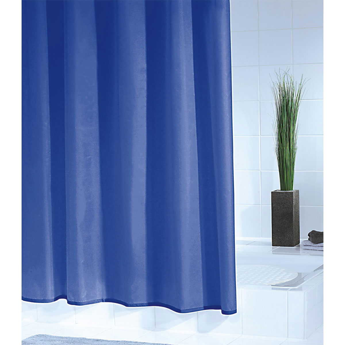 Valblue  Duschvorhang Universal Folie 240 x 180 cm ultramarinblau Bild 2