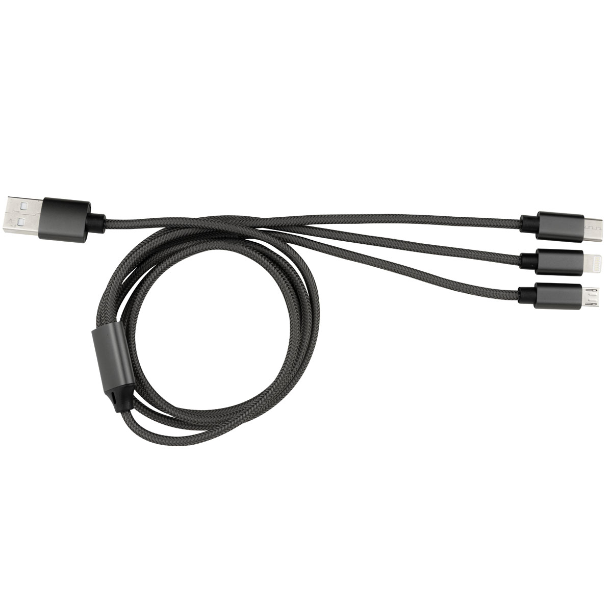 REV Ritter USB Ladekabel 3in1 anthrazit Bild 6