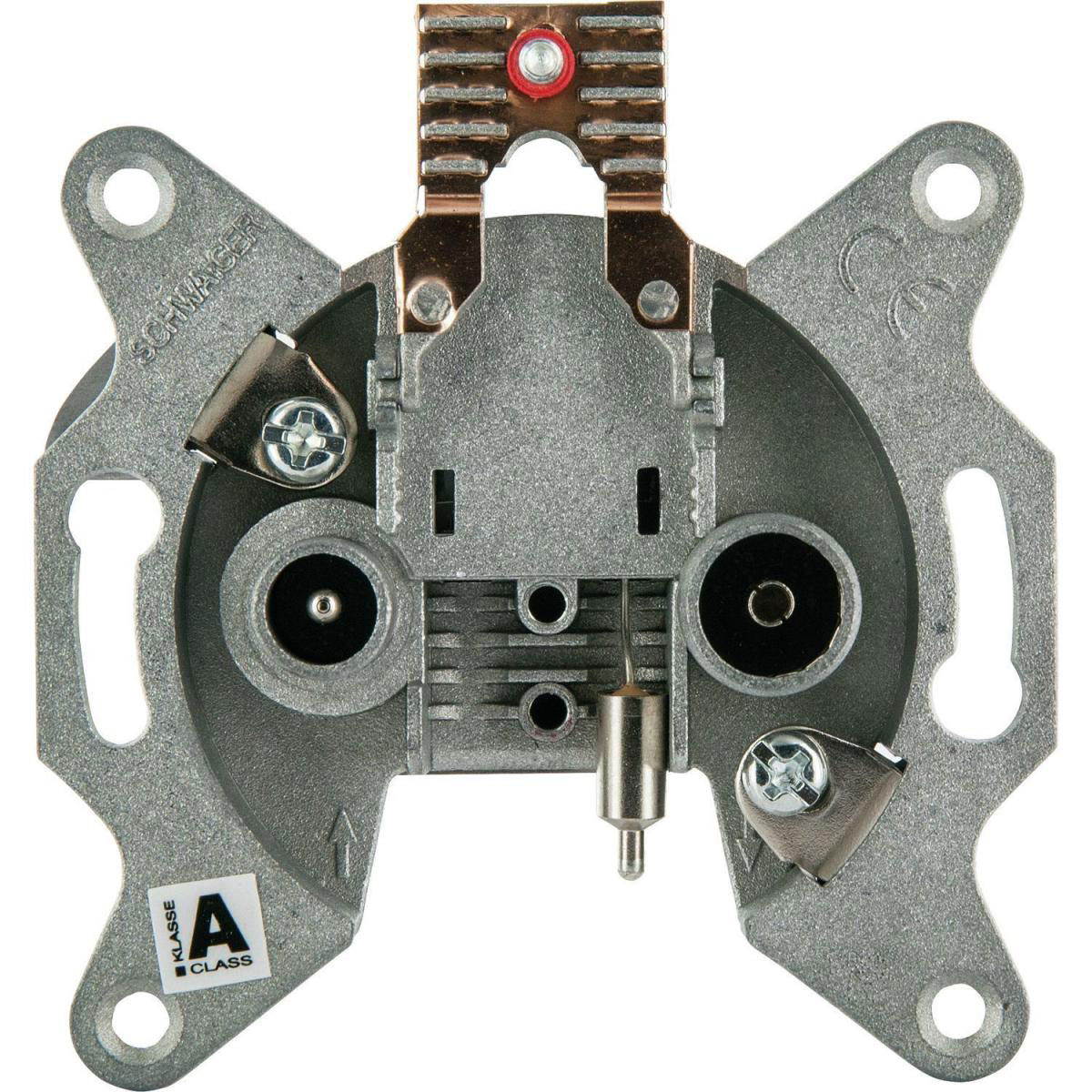 Schwaiger Antennensteckdose/Duchgangsdose 19 dB Bild 3