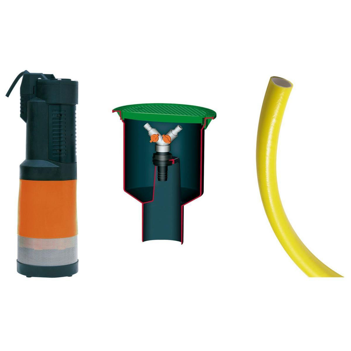 4rain Erdtank Mono Garten-Comfort Paket 3000 L Bild 3