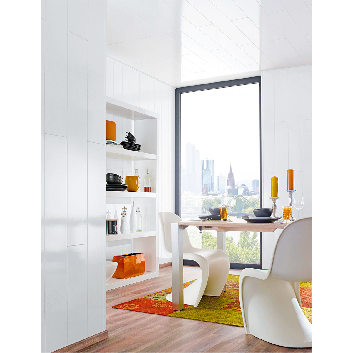 Specht Vinylboden  Paneel Ambiente weiß hochglänzend 260 x 20,2 x 0,1 cm Bild 4