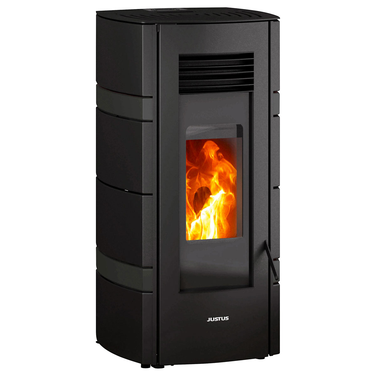 Justus Sia 8,0 kW, Stahl/Stahl, schwarz Bild 1