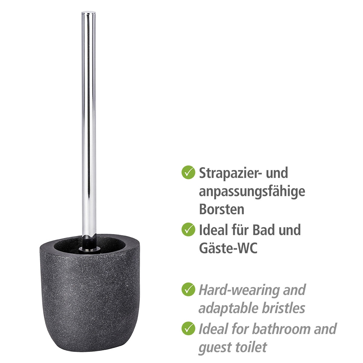 Wenko  WC-Garnitur Puro Anthrazit Bild 3