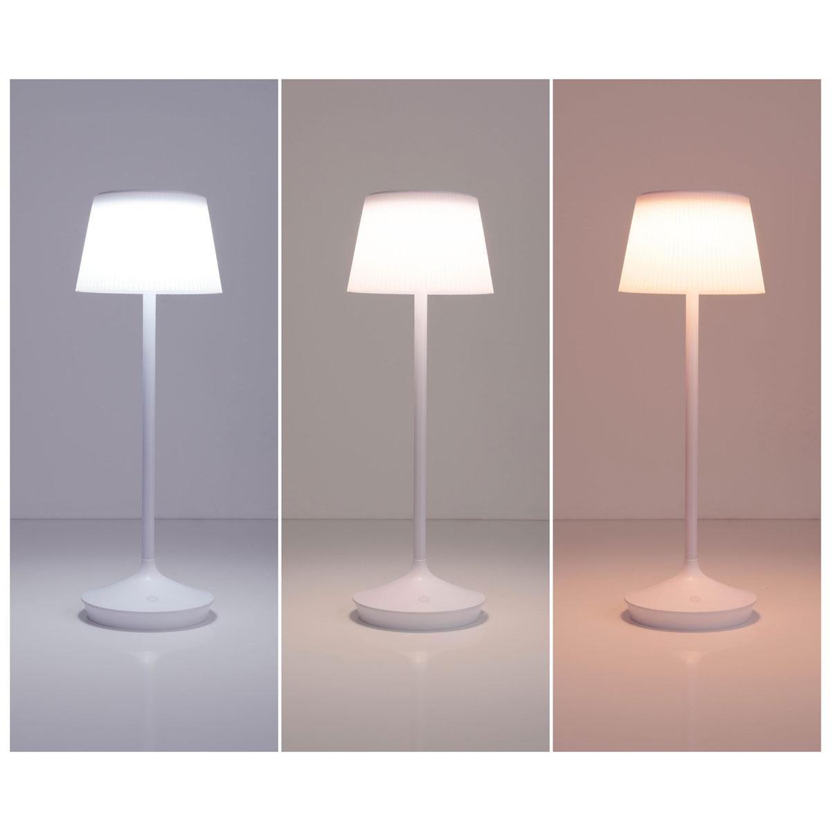 TL Emmi Metall/KS weiss LxBxH:13x13x38cmdimmbar Bild 7